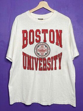 Vintage Boston University Crewneck Unisex Shirt, Retro BU EST 1839 Shirt Tee